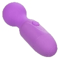 calexotics - first time masajeador recargable 10 vibraciones violeta