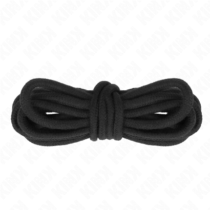 kink - cotton rope 10 meter black