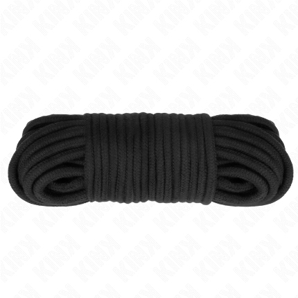 kink - cotton rope 20 meter black