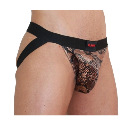 burn - 002 jock snake black s