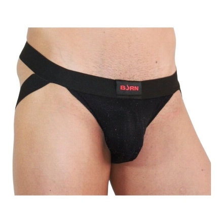 burn - 003 jock brillante negro s