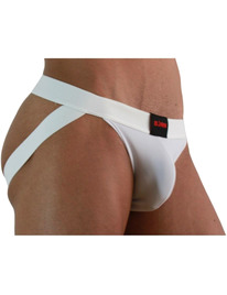 burn - 007 jock lycra blanco s