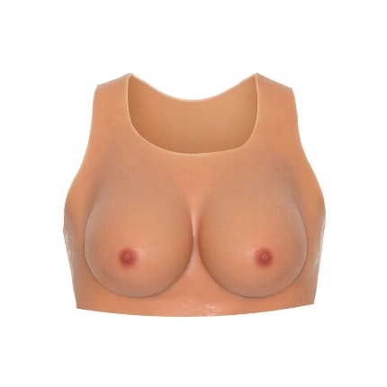 hidden desire - alter ego wearable breast top c-cup flesh