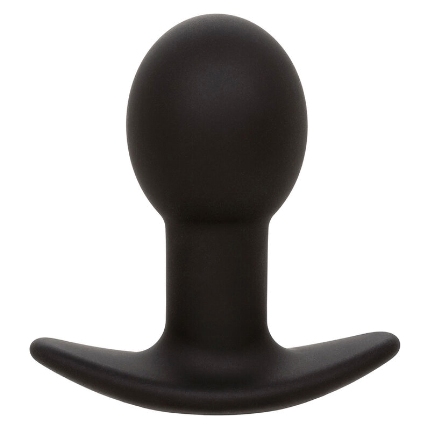 calexotics - rock bottom anal plug 10 vibrations silicone black