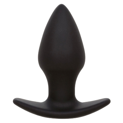 calexotics - rock bottom perfect anal plug 10 vibrations silicone black