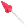 calexotics - southern lights light up anal plug 10 vibrations silicone pink