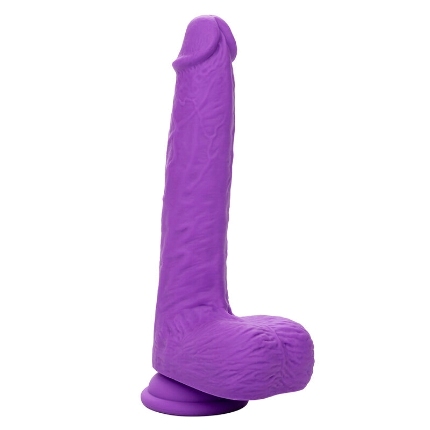 calexotics - studs vibrador recargable y giratorio 10 vibraciones violeta