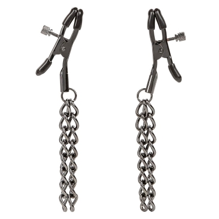 calexotics - euphoria chain nipple clamps 14.5 cm