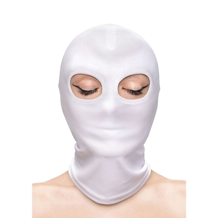 ns novelties - fetish fashion eyes hood nylon white