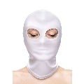 ns novelties - fetish fashion eyes hood nylon white