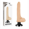 BASECOCK - REALISTIC VIBRATOR 2-1 FLESH 18.5 CM