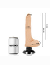 BASECOCK - VIBRADOR REALISTICO 2-1 NATURAL 18.5 CM