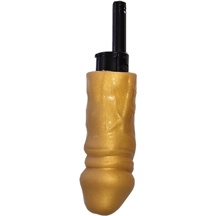 diablo picante - golden penis barbecue lighter