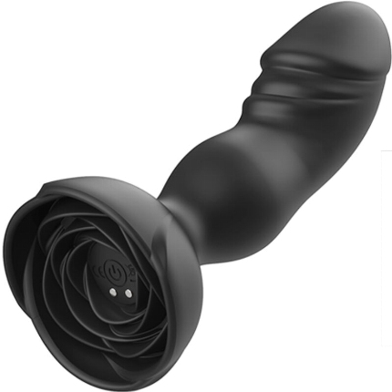 armony - extreme a bloom rosa vibrador plug anal control remoto negro