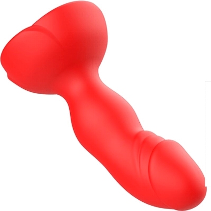 armony - extreme a bloom rosa vibrador plug anal control remoto rojo