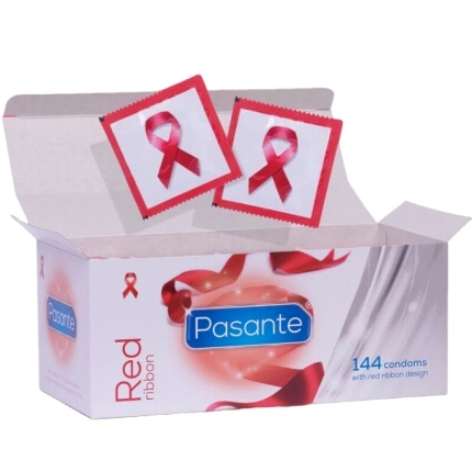 144x Preservativos Pasante Red Ribbon