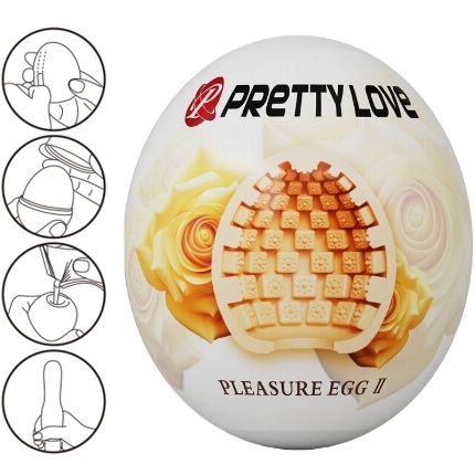 Masturbador Egg Pretty Love Bege