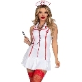 leg avenue - head nurse costume white s/m