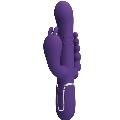 pretty love - cammy triple vibrador multifunciÓn 4 en 1 morado