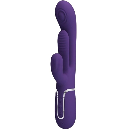 pretty love - shania triple rabbit vibrator multifunction purple