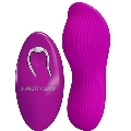 pretty love - romario lay-on clitoris stimulator remote control pink