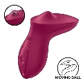 satisfyer - exciterrr lay-on clitoris berry vibrator