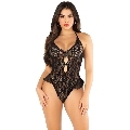 Body Leg Avenue Babados Preto