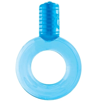 screaming o - go blue vibrating ring