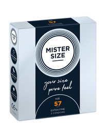 mister size - condom size l 57 mm (3 units)