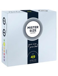 mister size - condom size s 49 mm (36 units)