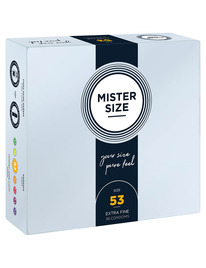 mister size - condom size m 53 mm (36 units)