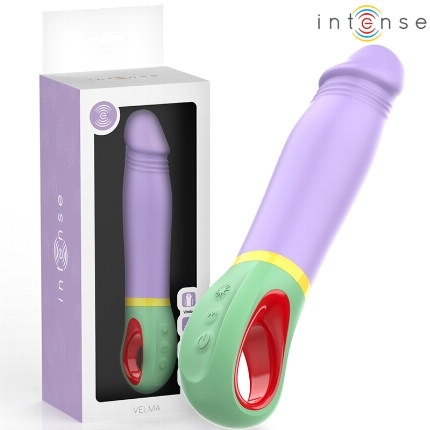 intense - velma vibrador clÁsico morado