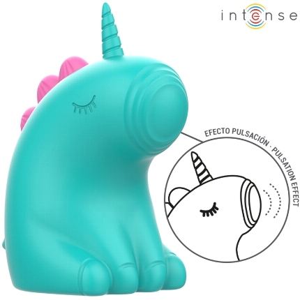 intense - trixie estimulador unicornio verde