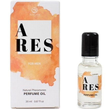 secretplay - ares natural perfume pheromones in oil for men 20 ml