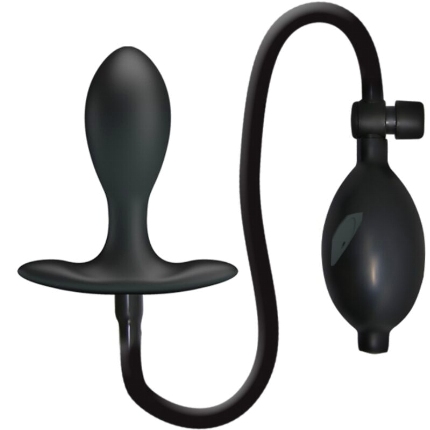 Plug Anal Pretty Love Insuflável Preto