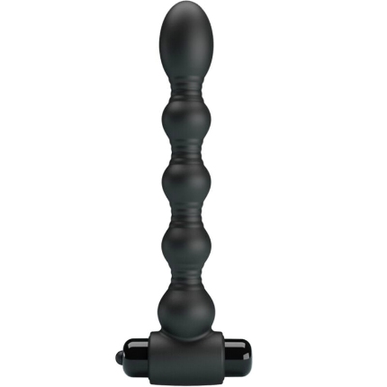 pretty love - lynn plug anal silicona 10 vibraciones negro