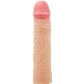 pretty love - chelsea funda pene con extensiÓn de 7.6 cm natural