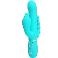 pretty love - cammy 4 in 1 multifunction tripple rabbit vibrator blue