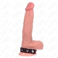 kink - leather penis ring with spikes 21.5 x 1.6 cm